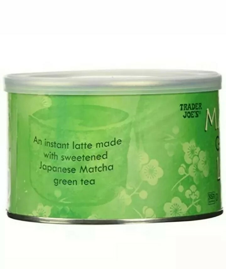 2 Pack Trader Joe's Matcha Green Tea Latte Mix 8oz Each, Kosher | eBay
