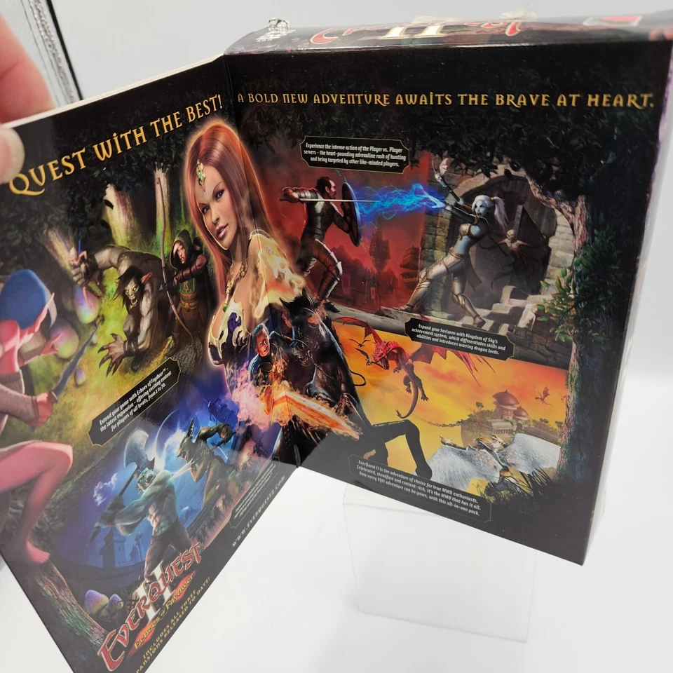 EVERQUEST II (2) Game (PC) Windows (c) Version 2004 SMALL BOX INC EXPANSION - Image 3 of 4