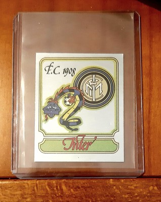 PANINI INTER FOOTBALLERS CREST N.172 1981/82 81-82 VERY RARE EXCELLENT GORGEOUS!