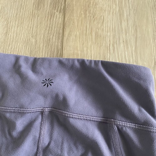 Athleta Girl's High Rise Stash Your Treasures Tight Legging Size 12 Large Purple - Picture 5 of 5