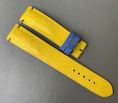 Genuine skin Watch Strap Band Size 14 15 16 17 18 19 20 21 22 23 24 25 26 30mm - Picture 2 of 13