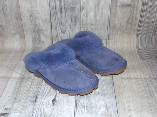 UGG Coquette Blue Suede/Sheepskin 