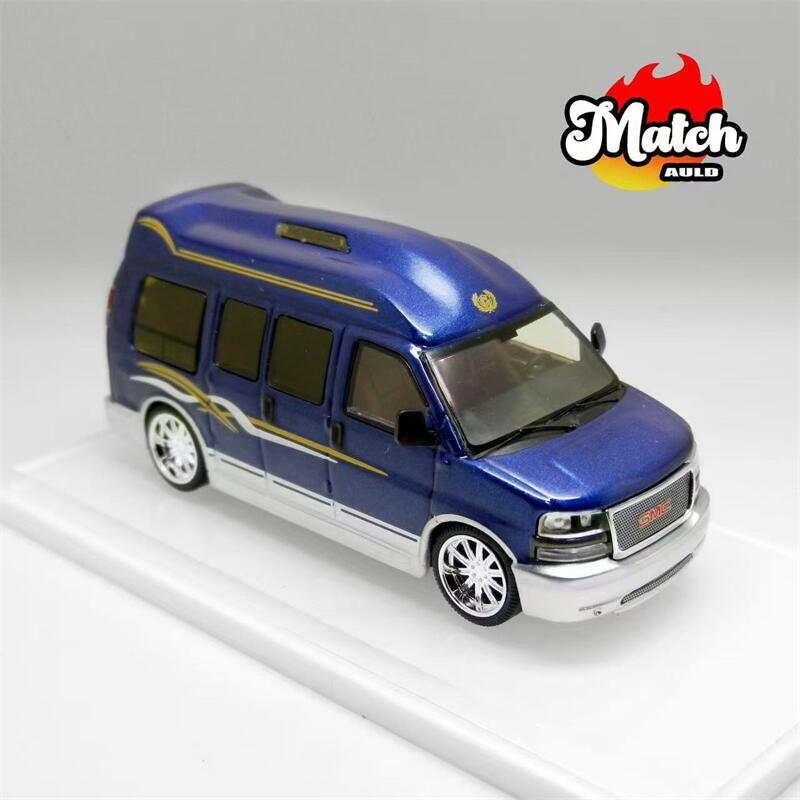 GOC & Auld Match 1:64 GMC SAVANA Blue Diecast Model Car | eBay