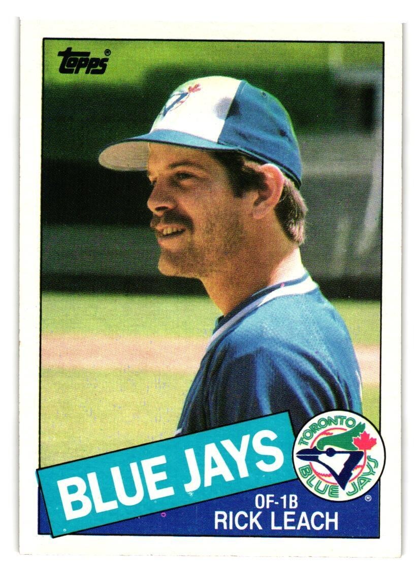 1985 Topps - #593 Rick Leach