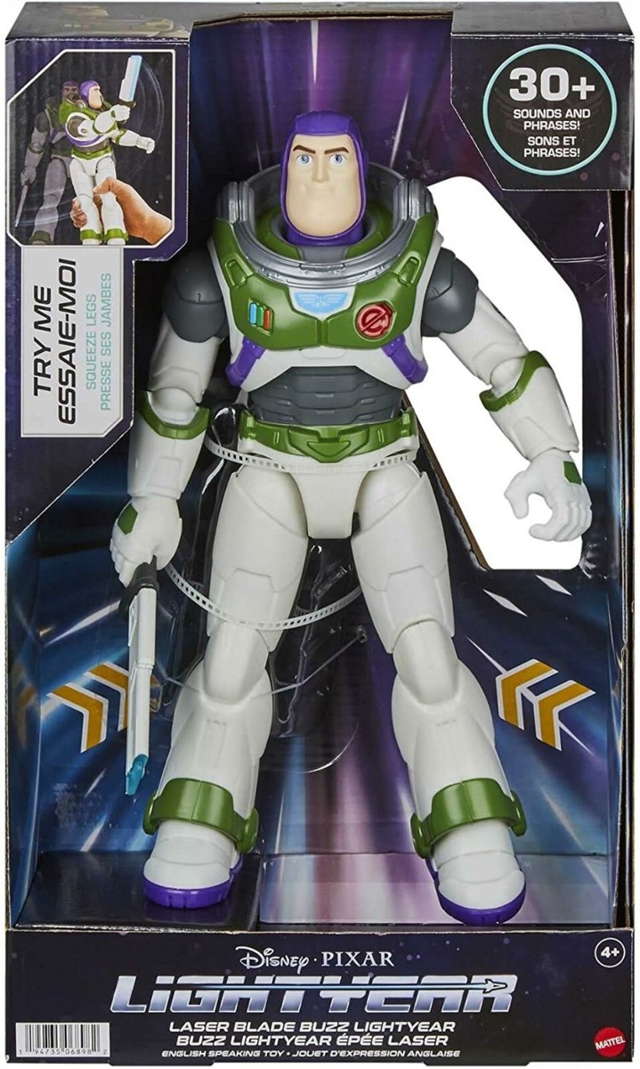 DISNEY PIXAR BUZZ LIGHTYEAR MOVIE LASER BLADE ACTION FIGURE 12