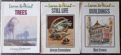 Learn To Paint Books - Buildings Still Life Trees - William Collins Sons & Co.