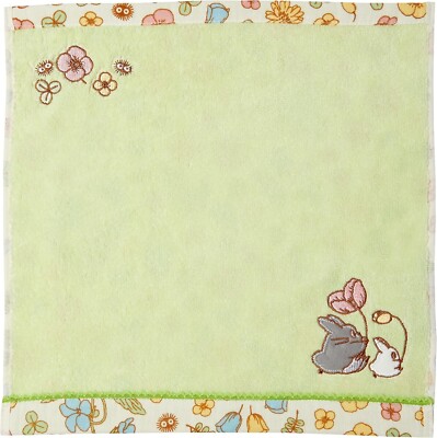 My Neighbor Totoro Wash Hand Towel (Botanical Totoro) 34×36cm Studio Ghibli New