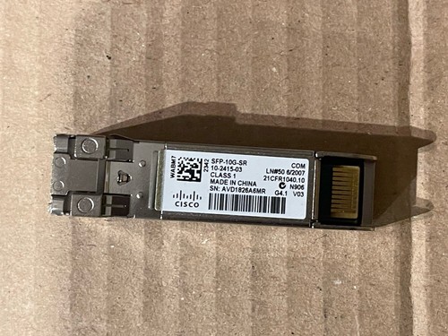 Module émetteur-récepteur Cisco SFP-10G-SR Cisco 10-2415-03 module Cisco 10GBase-SR - Photo 2/18