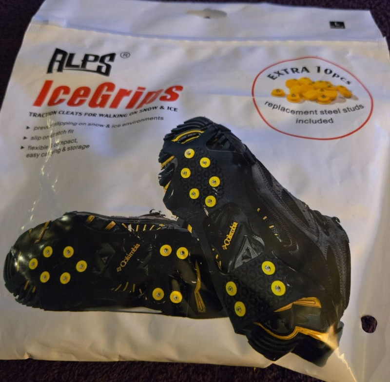Alps Ice Grips, Size Large