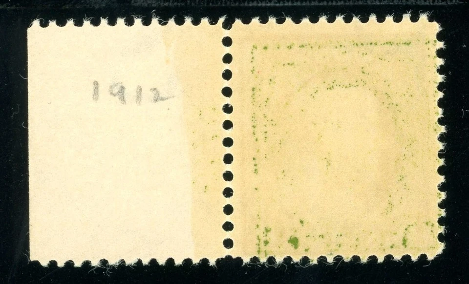 USAstamps Unused VF US 1912 Fraklin Plate # Scott 414 OG MNH SCV $100+ - Image 2 of 2