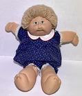 Vintage 1983 Cabbage Patch Kids Green Eyes Freckles Dimples Wheat Loop Hair HM 2