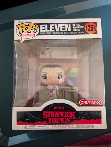 Funko Pop! Television Stranger Things 1251 Eleven in Rainbow Room Deluxe New