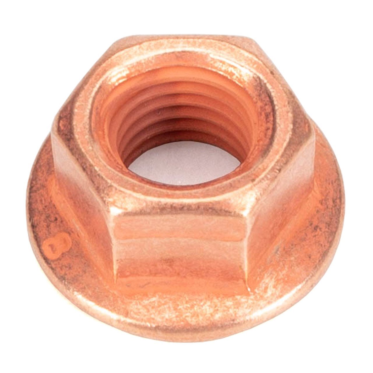 10X Dadi In Rame M8X1,25 Fascetta Per Collettore SW13 Dado Cu - Foto 6