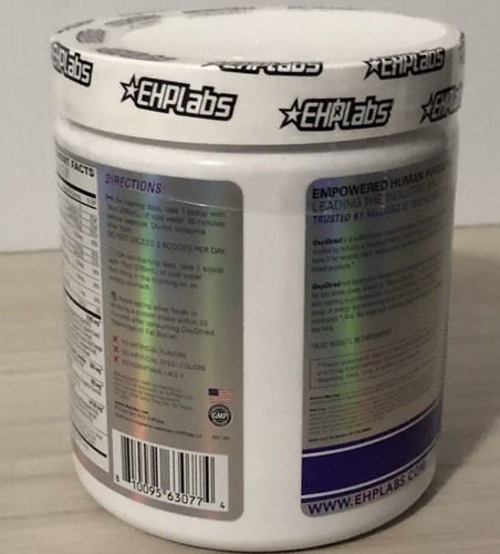 EHP Labs OxyShred Thermogenic Fat Burner VOODOO 60 Servings Limited Edition - Picture 2 of 2