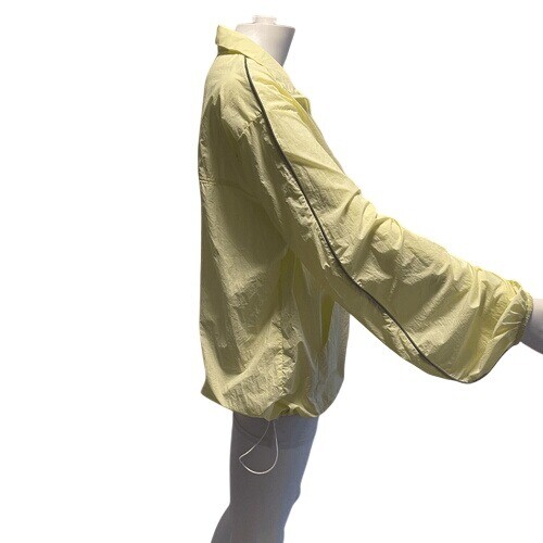 Fabletics Yellow Windbreaker Jacket Reflective Tr… - image 6