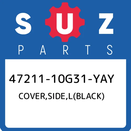 COVER, SIDE LH (BLACK) | MODEL K4