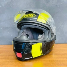 SHOEI NEOTEC Full Face Helmet Black/Yellow L size 59cm 2013 PSC mark Japan