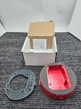 System Sensor spsCRL Indoor Red Fire Alarm System Ceiling Mounted Speaker Strobe