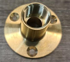 Wallplate Boss 1/2" for Garden Bib Tap Wall Plate Flange for 15mm Copper Pipe