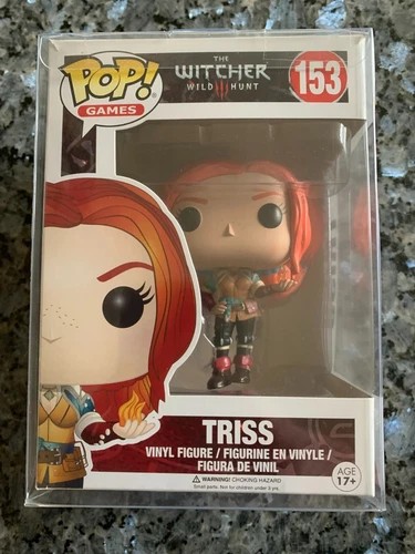 New Funko Pop Games The Witcher 3 Wild Hunt Triss Merigold #153 W/Protector