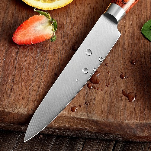 German DIN 1.4116 Steel Kitchen Utility Knife Chef's Knife 5 inch Cooking Knife - Bild 5 von 7