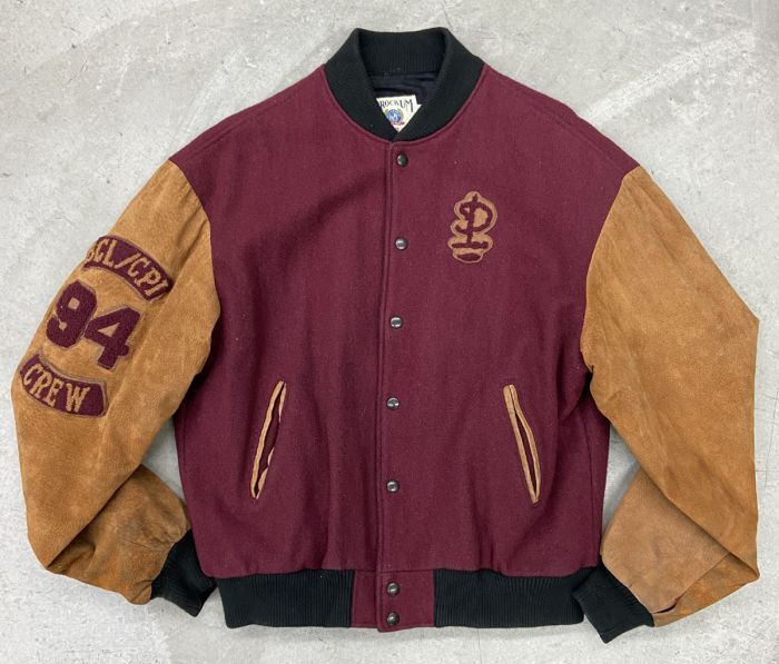 Veste De Bombardier D'équipage Pink Floyd World Tour 1994 - Taille L, Noir, Neuf Sans étiquettes