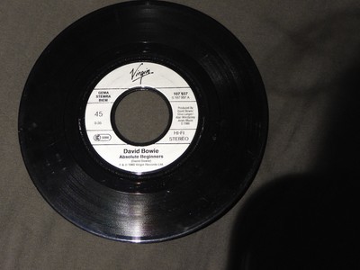 David Bowie - single ''Absolute Beginners'' / Absolute Beginners (Dub Mix)'', 1986