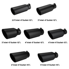 2.5345 Inl-1215l Diesel Exhaust Tip Stainless Steel Muffler Pipe