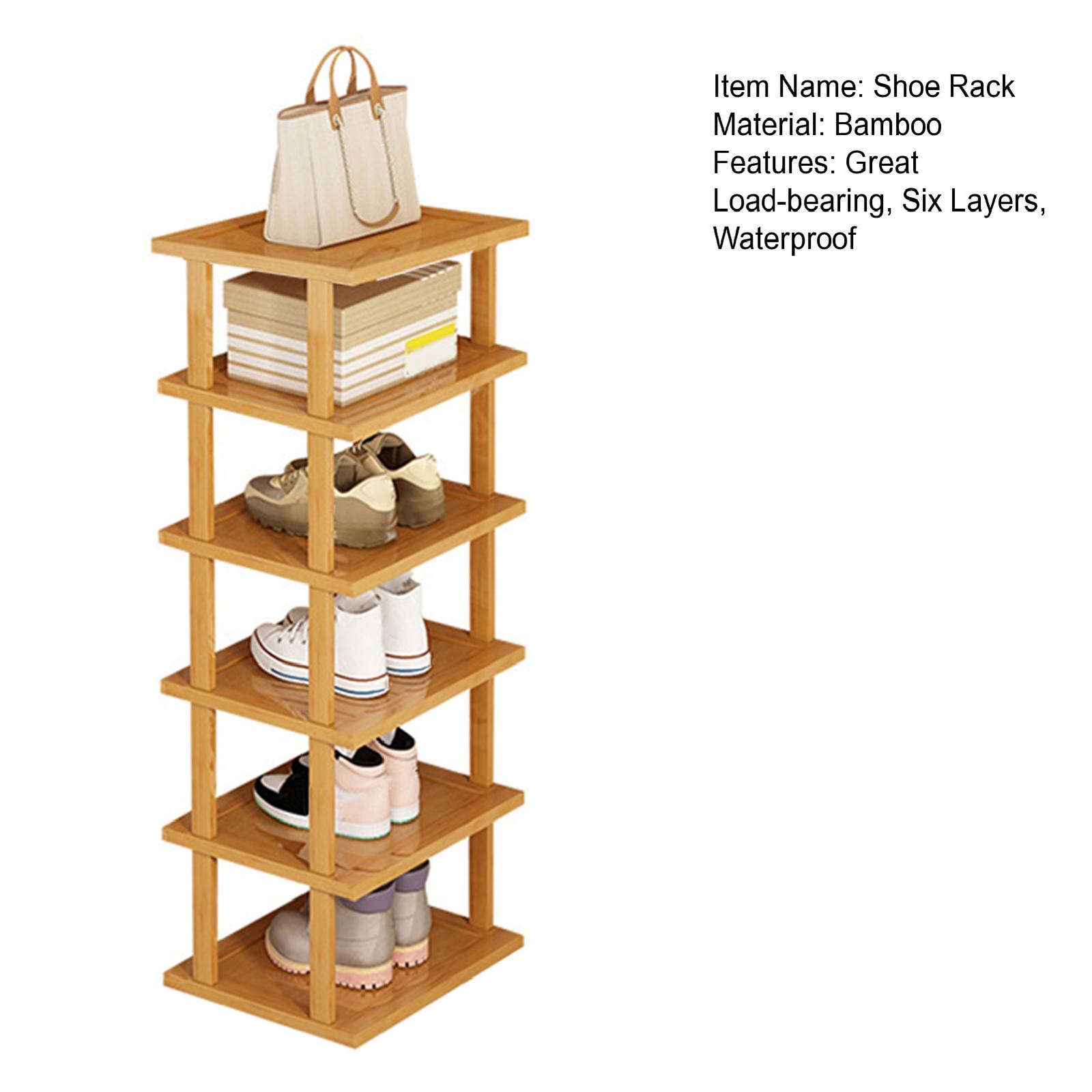 Shoe Rack Large Capacity Keep Neat Stable Base Shoes Storage Shelf Detachable eBay