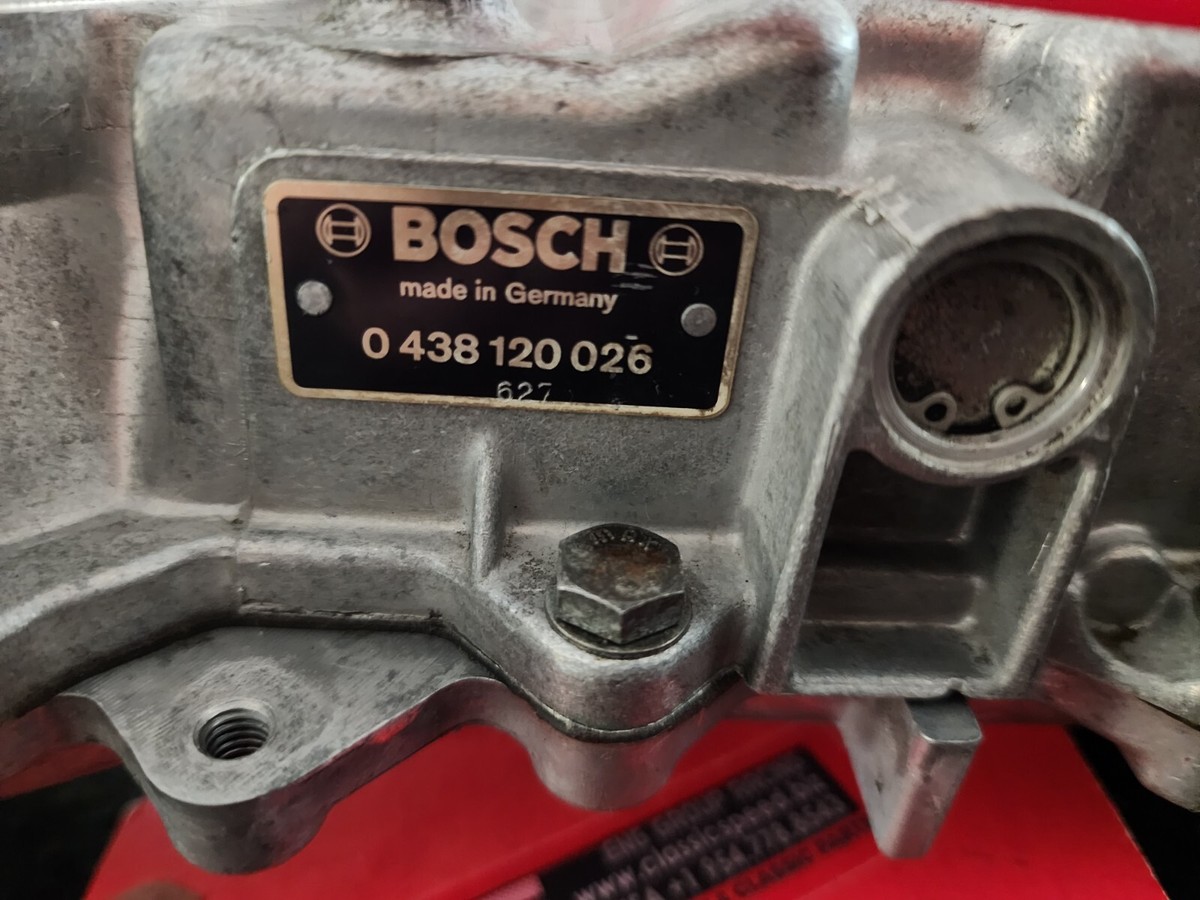 CLEAN BOSCH 0438120026 450SL 450SLC 450SEL FUEL DISTRIBUTOR AIR