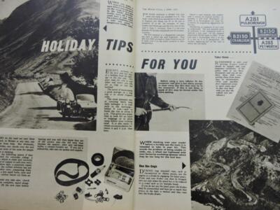 April 5 1962 The Motor Cycle Ariel Leader & Sport Arrow James