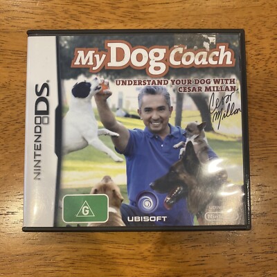 Nintendo DS My Dog Coach Understand Your Dog With Cesar Millan Game Complete VGC