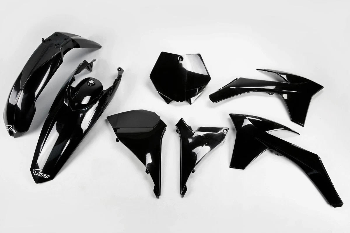 UFO Set Plastic KTM 250 Sx-F 2011-2012 - Black | eBay