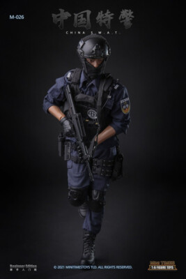 IN STOCK Mini Times toys 1／6 M026 Chinese SWAT Male Soldier