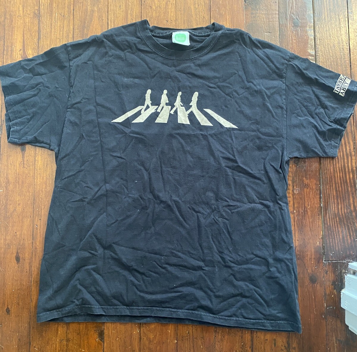 2005 Apple Corps Abbey Road The Beatles Short Sleeve T-shirt Sz XL