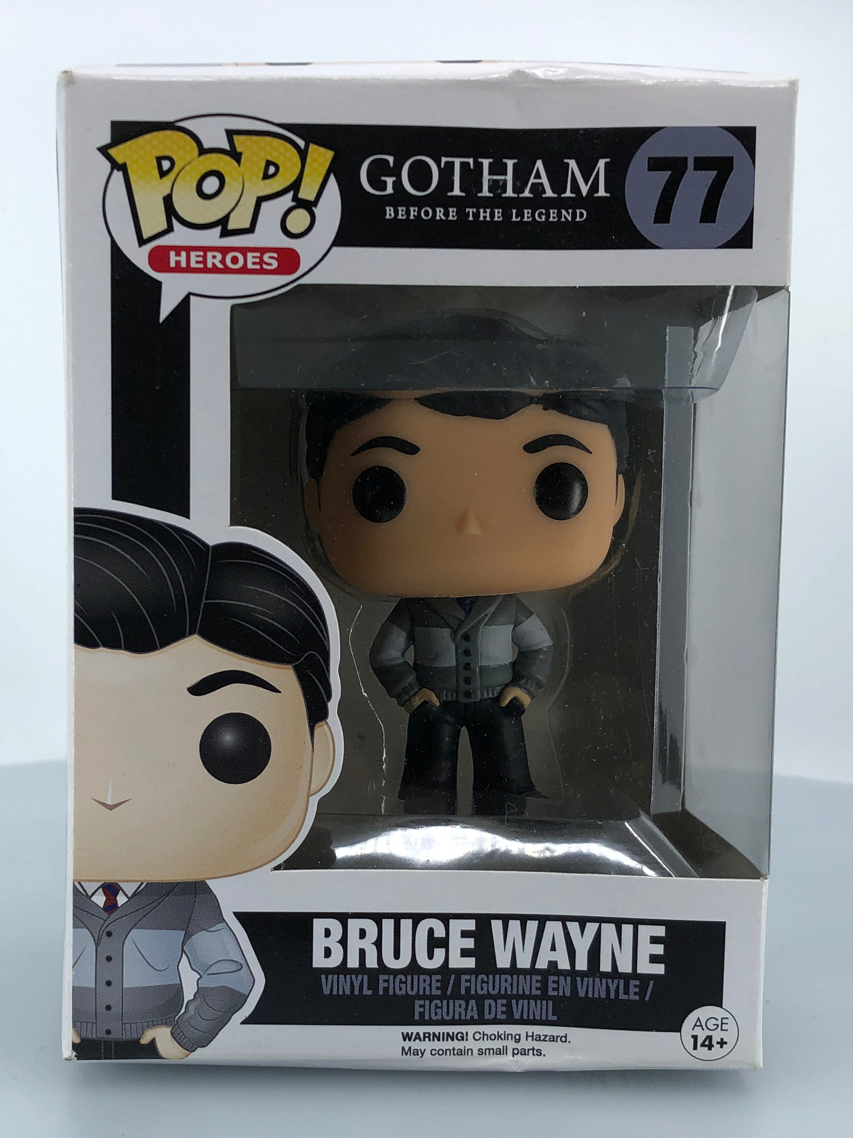 Funko Pop! Figura De Vinilo #77 De Televisión Dc Gotham Bruce Wayne Dañada