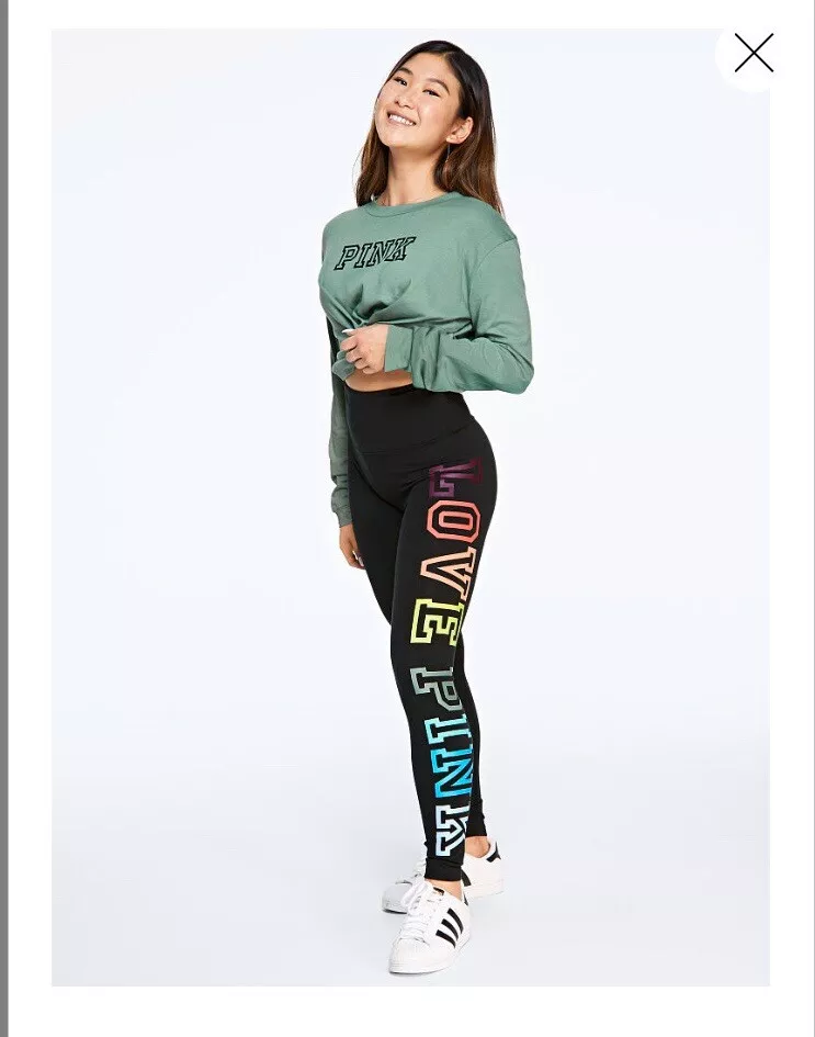 Victoria secret rainbow clearance leggings