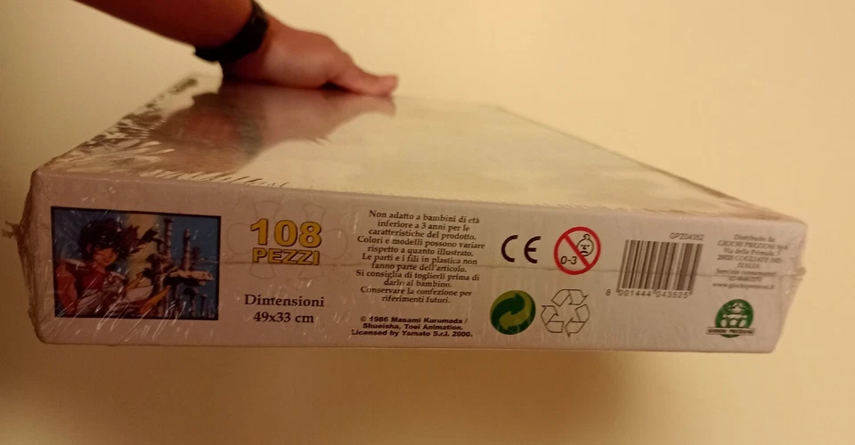 I CAVALIERI DELLO ZODIACO PEGASUS PUZZLE 108 GIOCHI PREZIOSI GIOCATTOLI VINTAGE - Immagine 4 di 4