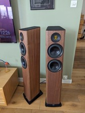 Enceinte colonne haut de gamme Elac Vela FS 407 édition limitée noyer huilé 2022