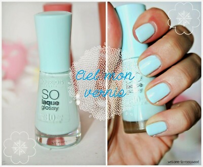 Polish Nail So Laque Glossy Of BOURJOIS 09 Sky My Polish Val