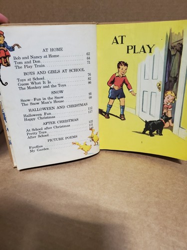 At Play Easy Growth In Reading Primer Level 1 1947 H/C 153 Pages - Imagen 8 de 11
