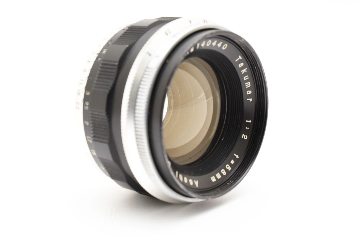 ペンタックス PENTAX Takumar 58mm F2 M42マウント EXC+5] Asahi Pentax Takumar 58mm F2 MF Lens For M42 Mount