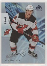 2020-21 Upper Deck SP Game Used /86 Jack Hughes #59 12a0