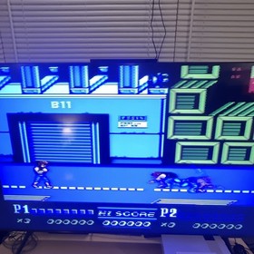 Double Dragon II The Revenge Nintendo NES 1990 probado funcionando con funda