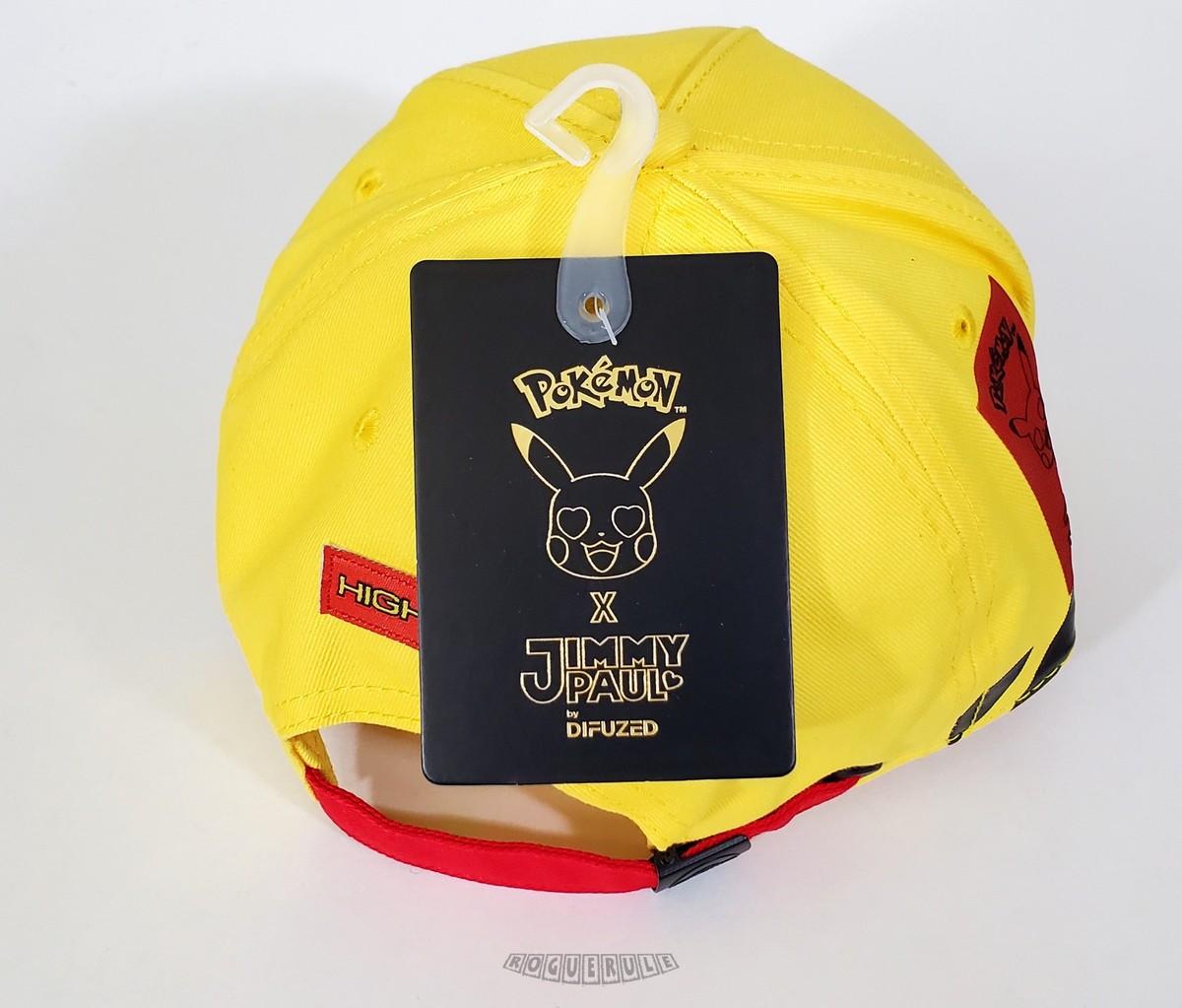 🚦Pokemon Center X JimmyPaul Pikachu Baseball Cap / Hat - Adult