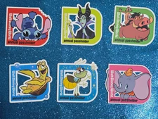 Disney Annual Passholder Ray , Maleficent , Crush ... 6 magnets total (HOMEMADE)