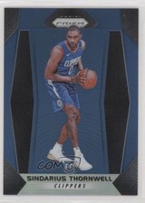 2017-18 Panini Prizm Blue Prizm 86/199 Sindarius Thornwell #215 s7f