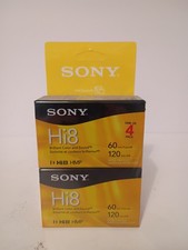 Sony P6120HMPR/4 Digital Video Cassette Tapes Digital8 HI8 NEW OLD Free Shipping