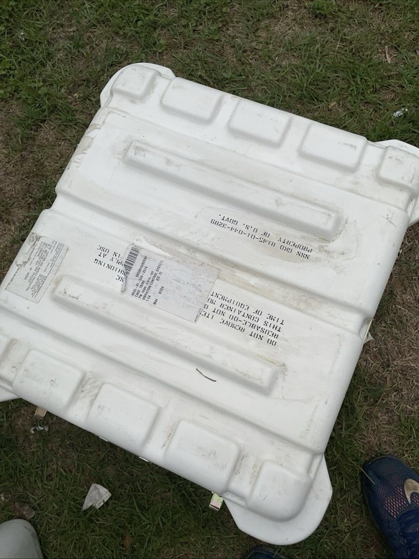 Thermodyne Storage Case 26x24x13.5"  Military Waterproof Footlocker Free Ship