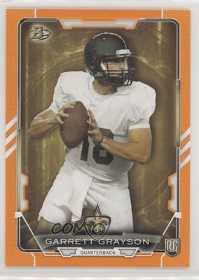 2015 Bowman Rookies Orange 58/299 Garrett Grayson #57 RC yf0
